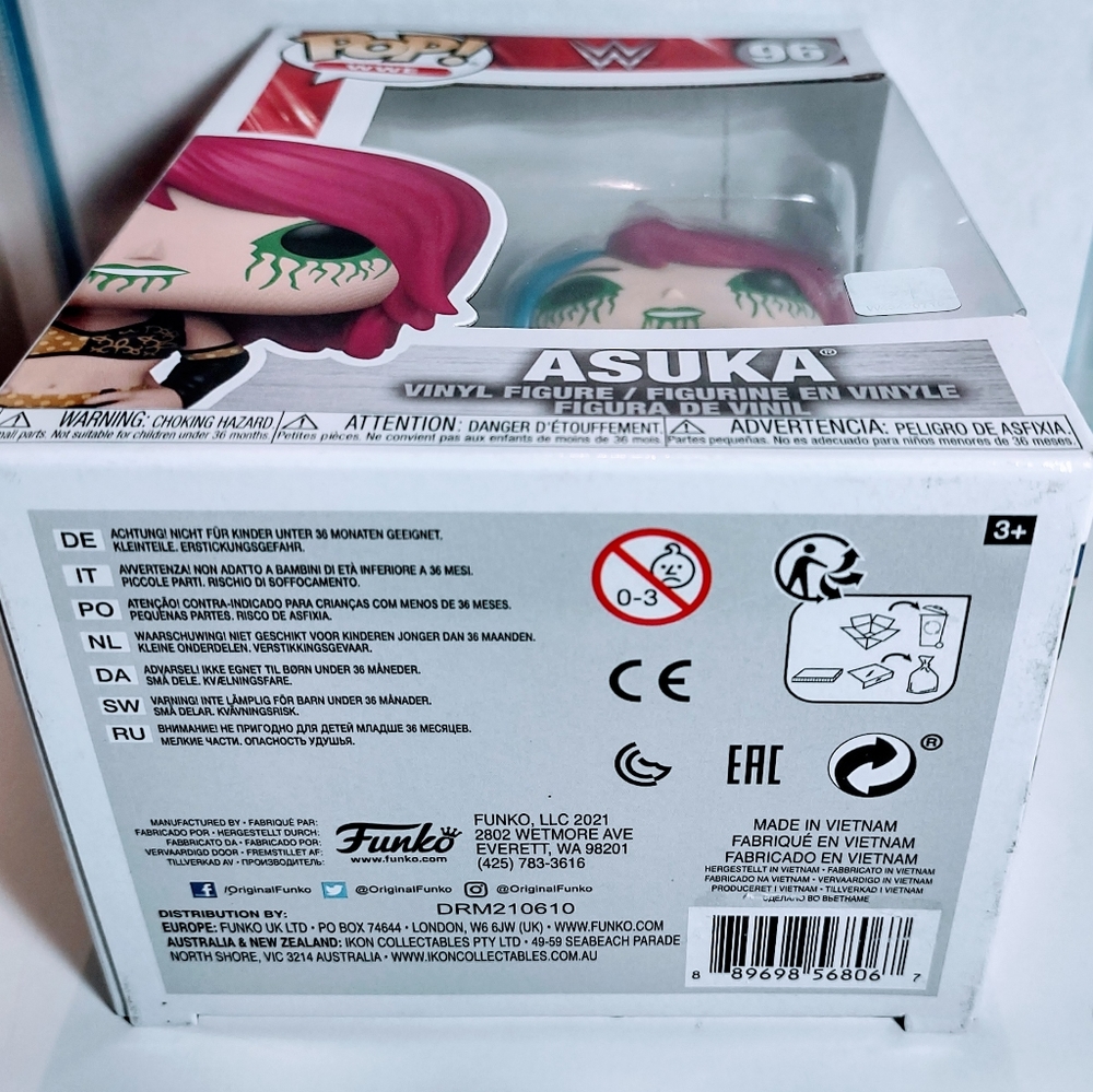 FUNKO POP WWE ASUKA #96 - Picture 3 of 7